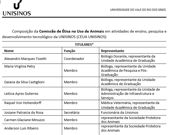 GAEPA reafirma compromisso com o bem-estar animal na Unisinos 1 Captura de tela 2024 09 19 141101